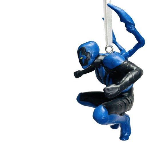 Blue Beetle DC Comics Christmas Tree Holiday Ornament Gift Hallmark Collectable - Picture 5 of 7